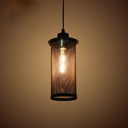 Creative Metal Mesh Pendellampa Enkla Pendellampor Cafe Pendellampa