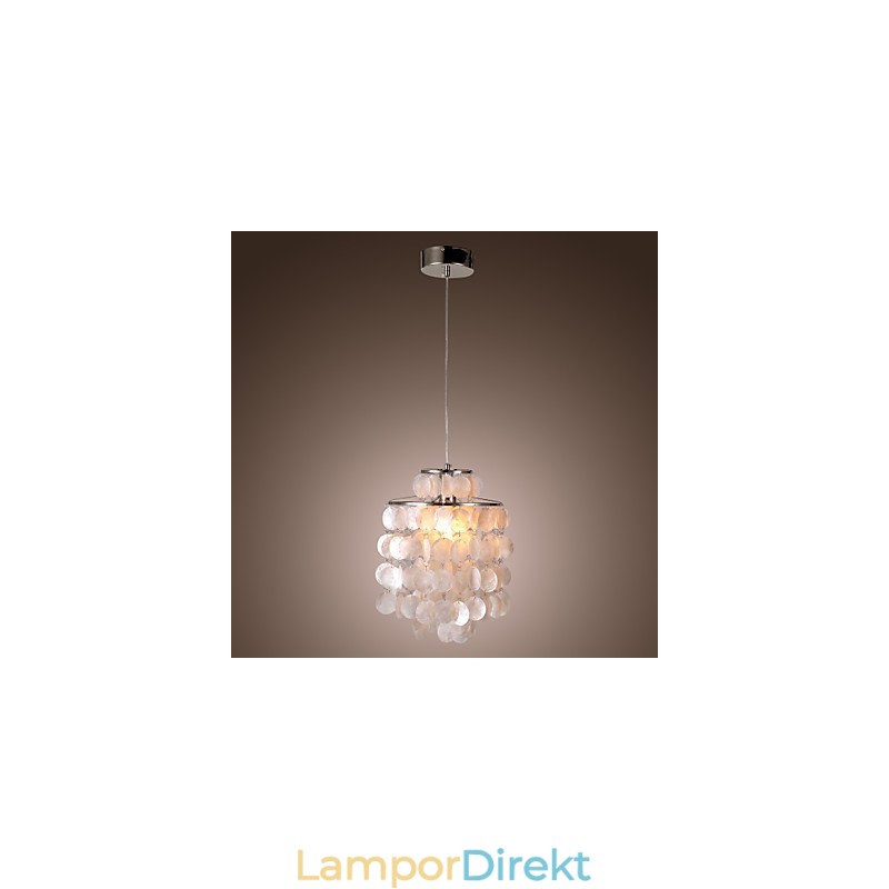 Modern Och Modern Mini Style Pendellampa I Krom
