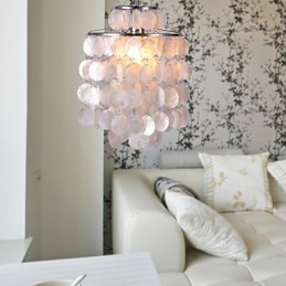 Modern Och Modern Mini Style Pendellampa I Krom