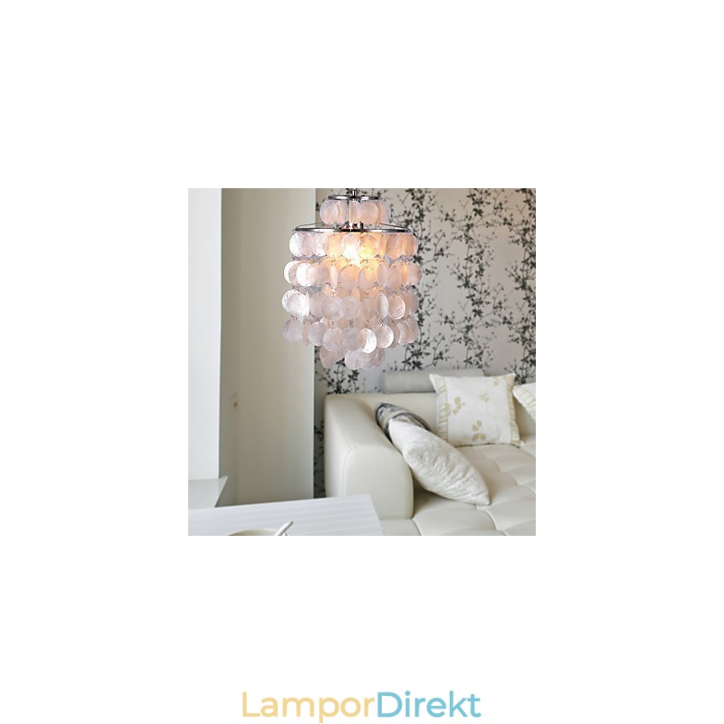 Modern Och Modern Mini Style Pendellampa I Krom