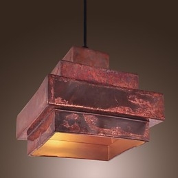 Traditionell Klassisk Mini-Stil Målning Taklampa
