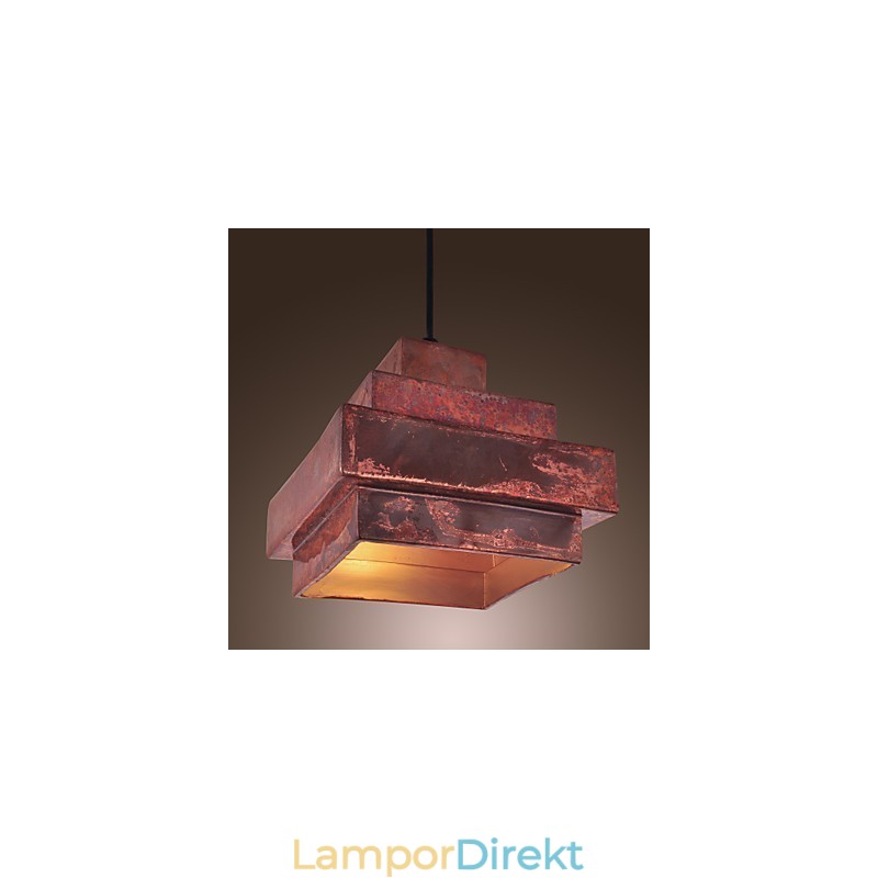 Traditionell Klassisk Mini-Stil Målning Taklampa