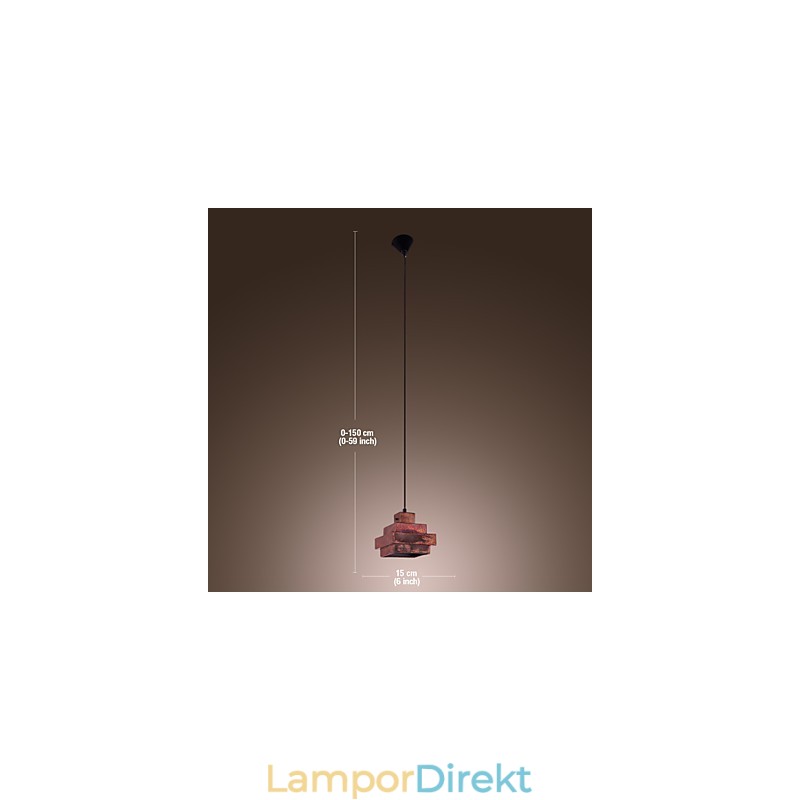 Traditionell Klassisk Mini-Stil Målning Taklampa