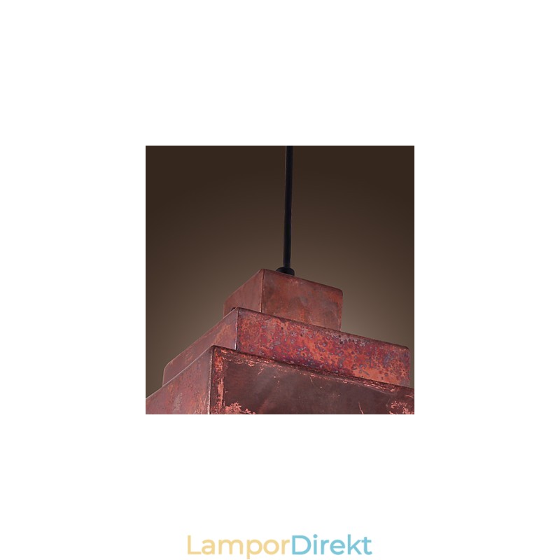 Traditionell Klassisk Mini-Stil Målning Taklampa