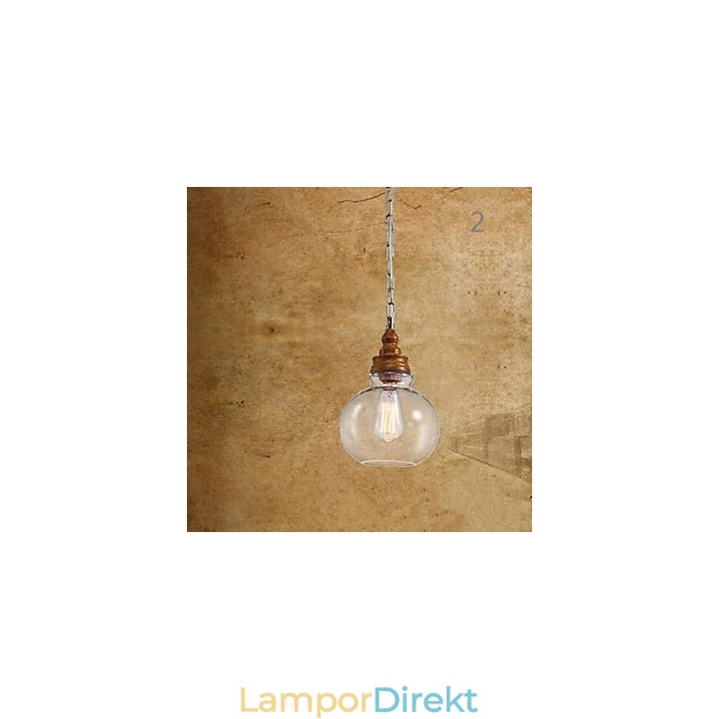 Träkorn Kristall Droplight Cafe Belysning Lampor Och Lyktor