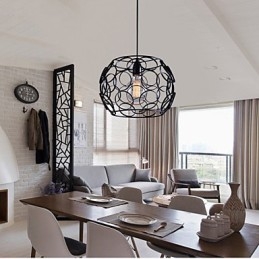 Pendellampor Modern Contemporary Lantern Country Metal