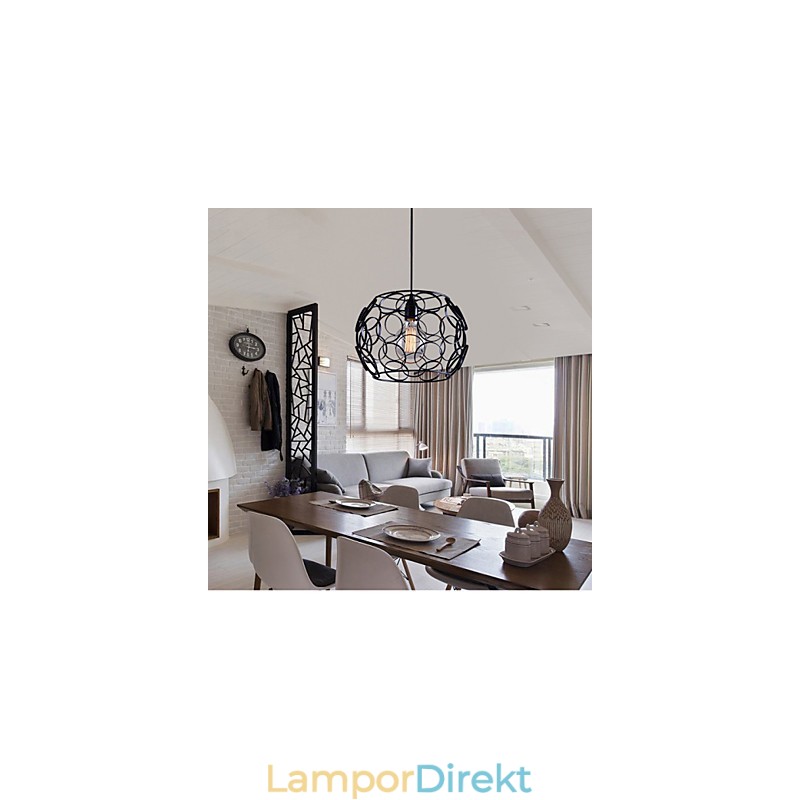 Pendellampor Modern Contemporary Lantern Country Metal