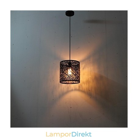 American Country Retro Single Head Iron Ljuskrona