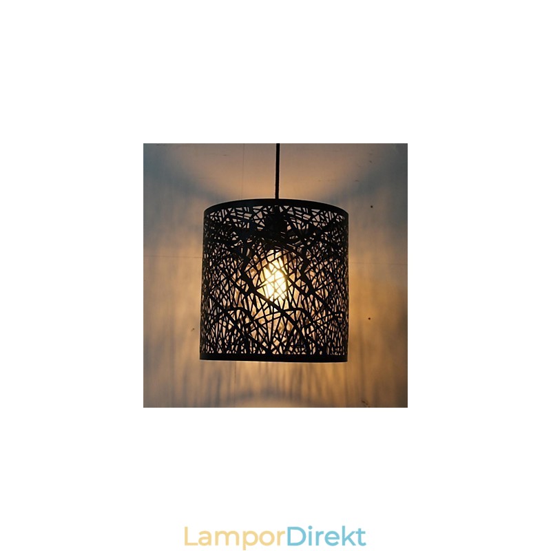 American Country Retro Single Head Iron Ljuskrona