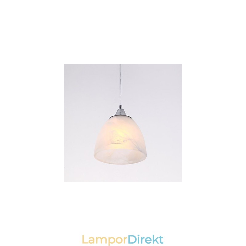 Modern Vinkopp Avlång Taklampa Med Tre Ljus