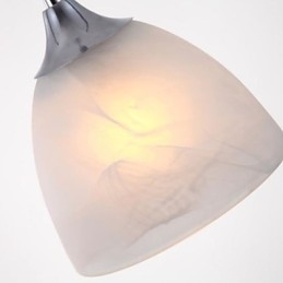 Modern Vinkopp Avlång Taklampa Med Tre Ljus