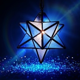 30Cm Konstnärlig Individuality Creative Porch Modern Stars Droplight Lampa