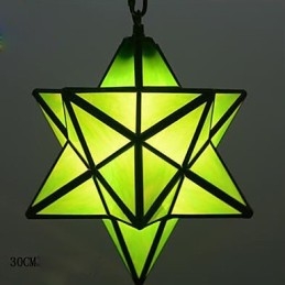 30Cm Konstnärlig Individuality Creative Porch Modern Stars Droplight Lampa