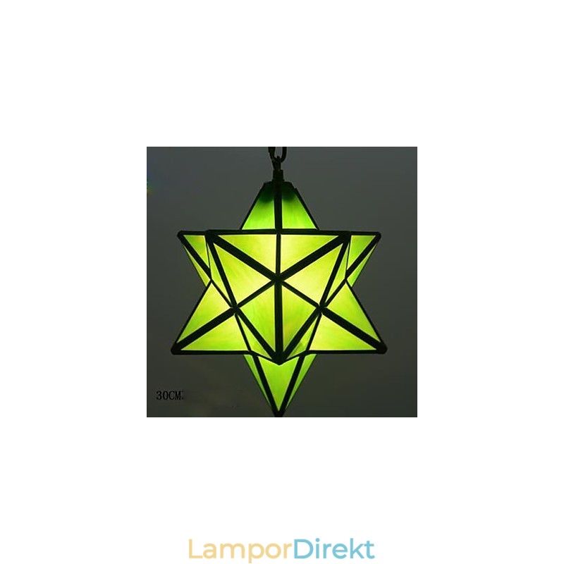 30Cm Konstnärlig Individuality Creative Porch Modern Stars Droplight Lampa