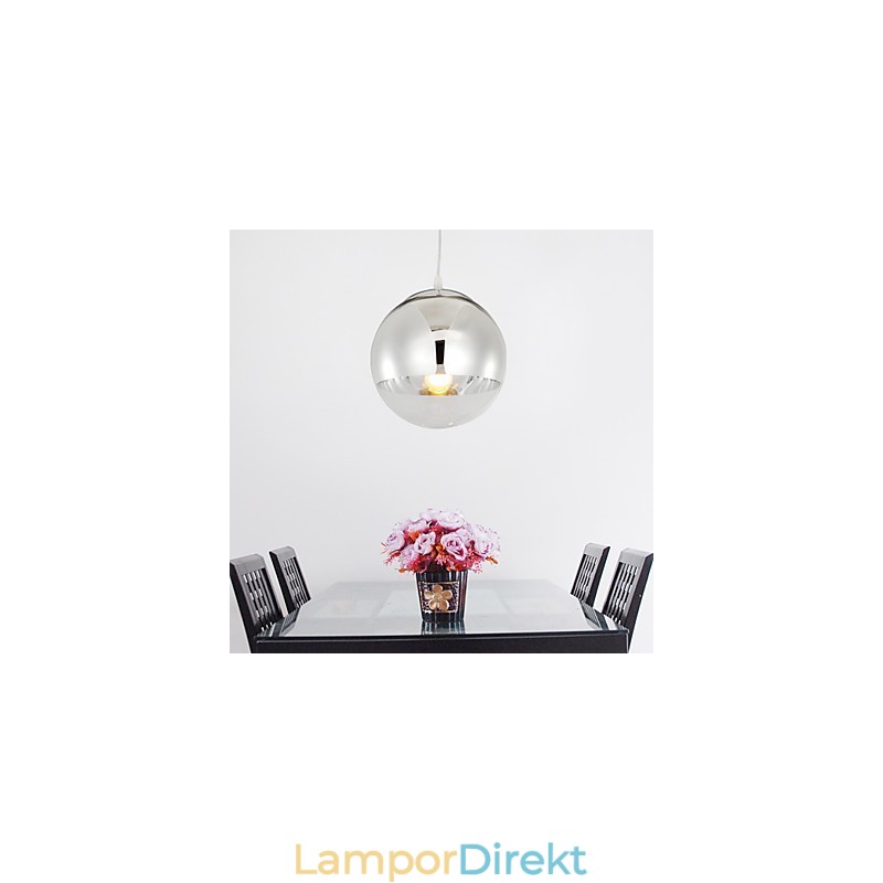 Pendellampa Med 1 Ljus I Kulform