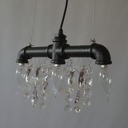 North American Style Creative 3 Light Pendel I Rördesign