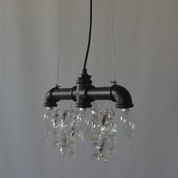 North American Style Creative 3 Light Pendel I Rördesign