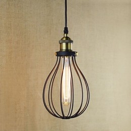 Pendellampor Rustic Lodge Vintage Retro Metal