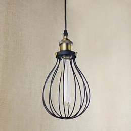 Pendellampor Rustic Lodge Vintage Retro Metal