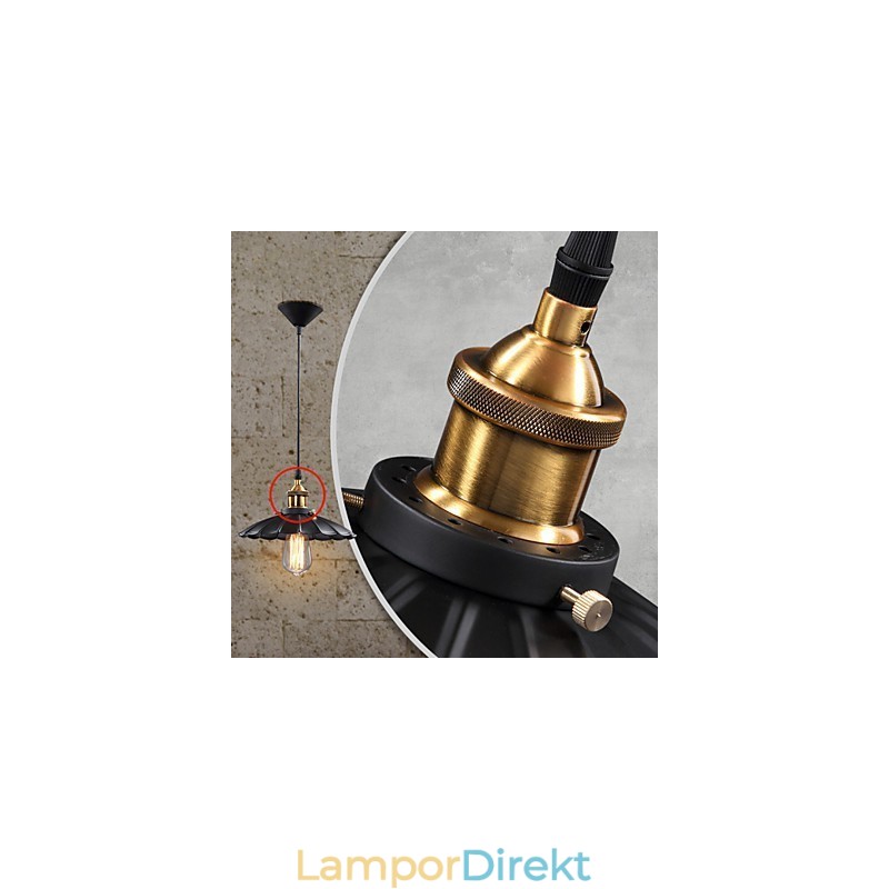 Retro Klassisk Europeisk Stil Taklampa Metal Art Droplight