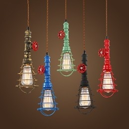 Pendellampor Traditionell Klassisk Vintage Retro Metall