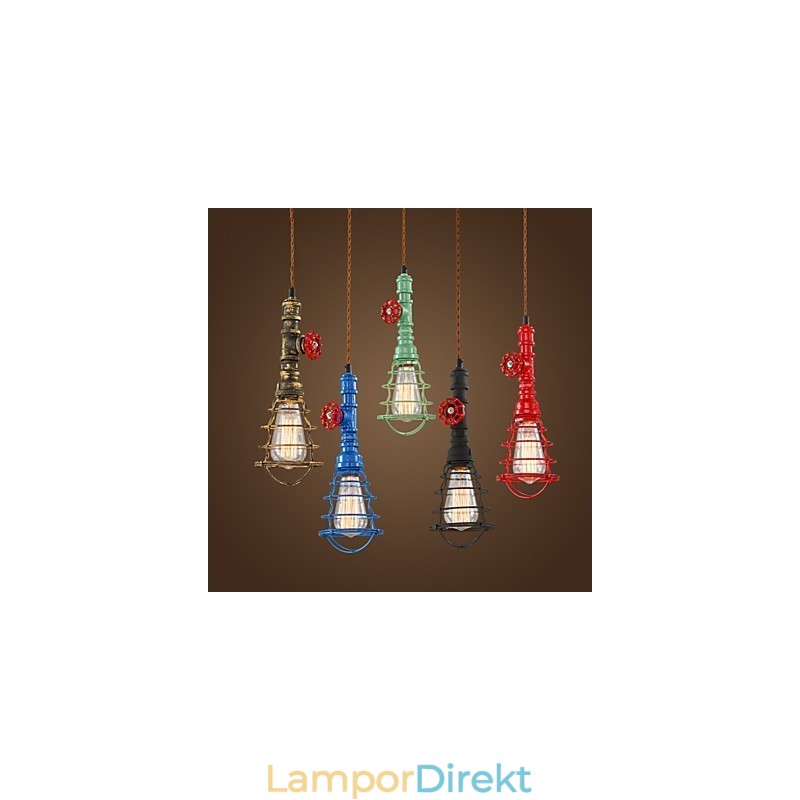 Pendellampor Traditionell Klassisk Vintage Retro Metall