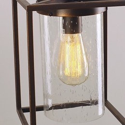 Traditionell Klassisk Vintage Lykta I Mini Stil Elektropläterad Hänglampa