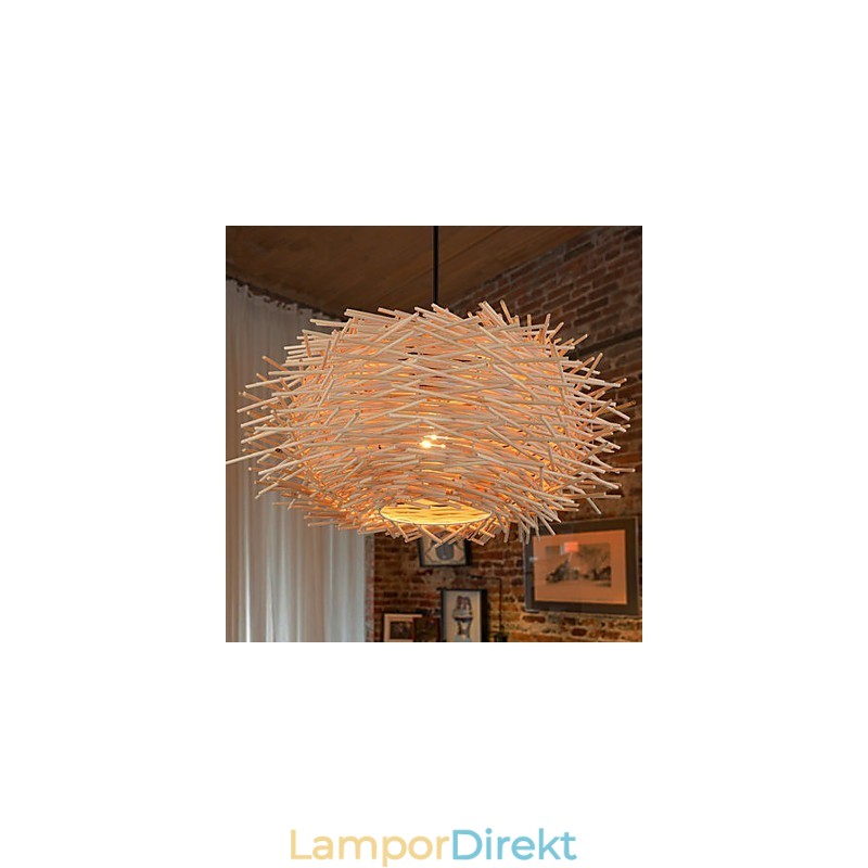 Ljuskrona Mini Style Lantern Trä Bambu