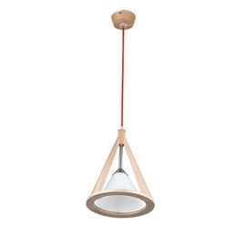 Designer Style Wood Chandelier Lamp Elegant Contemporary Style Chandelier