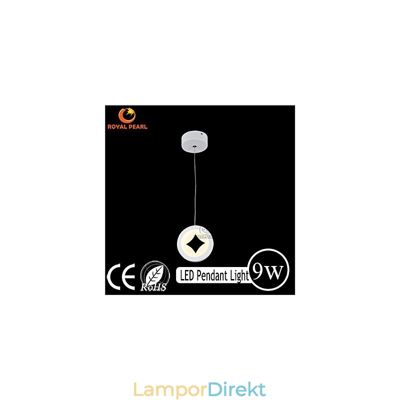 Akryl Delikat 9W Pendellampa