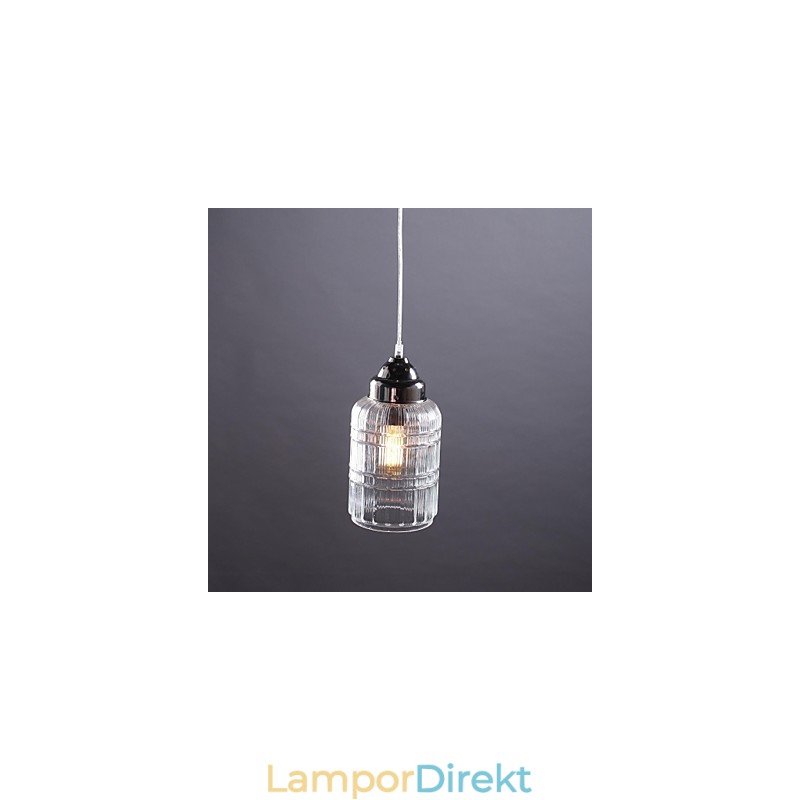 Modern Samtida Traditionell Klassisk Vintage Lykta Country Nickel Glas Pendel Light Dining