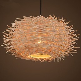 Ljuskrona Mini Style Lantern Trä Bambu