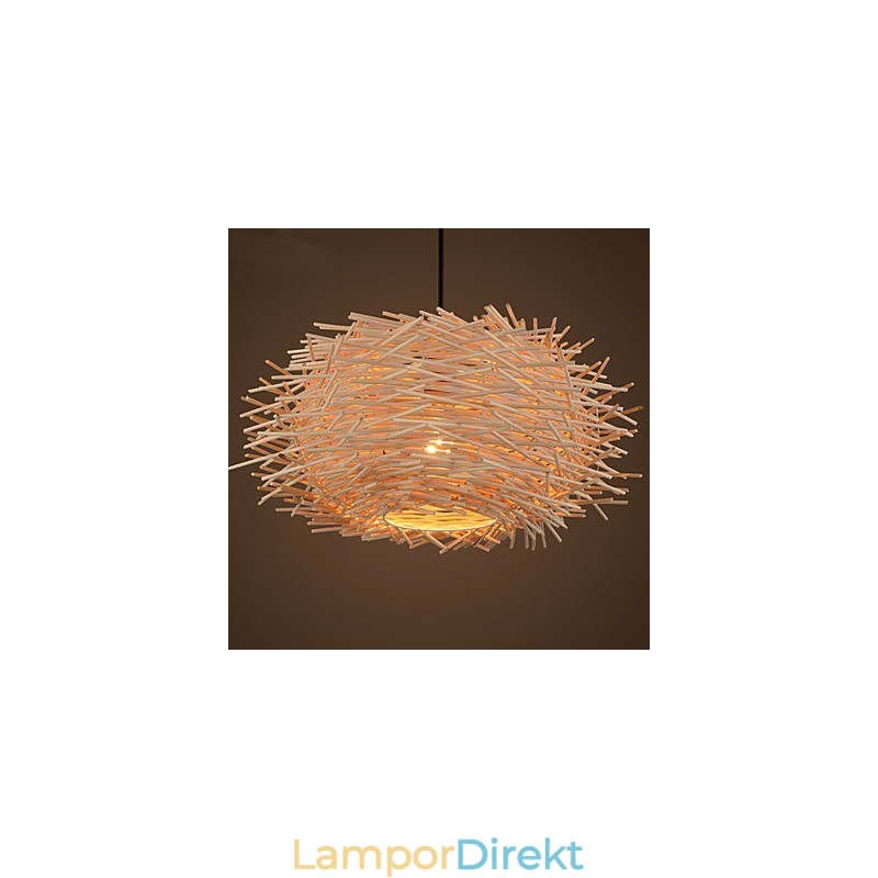 Ljuskrona Mini Style Lantern Trä Bambu