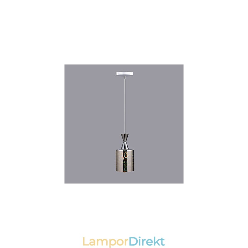 Dröm Lasergravering Förkromad Pendellampa