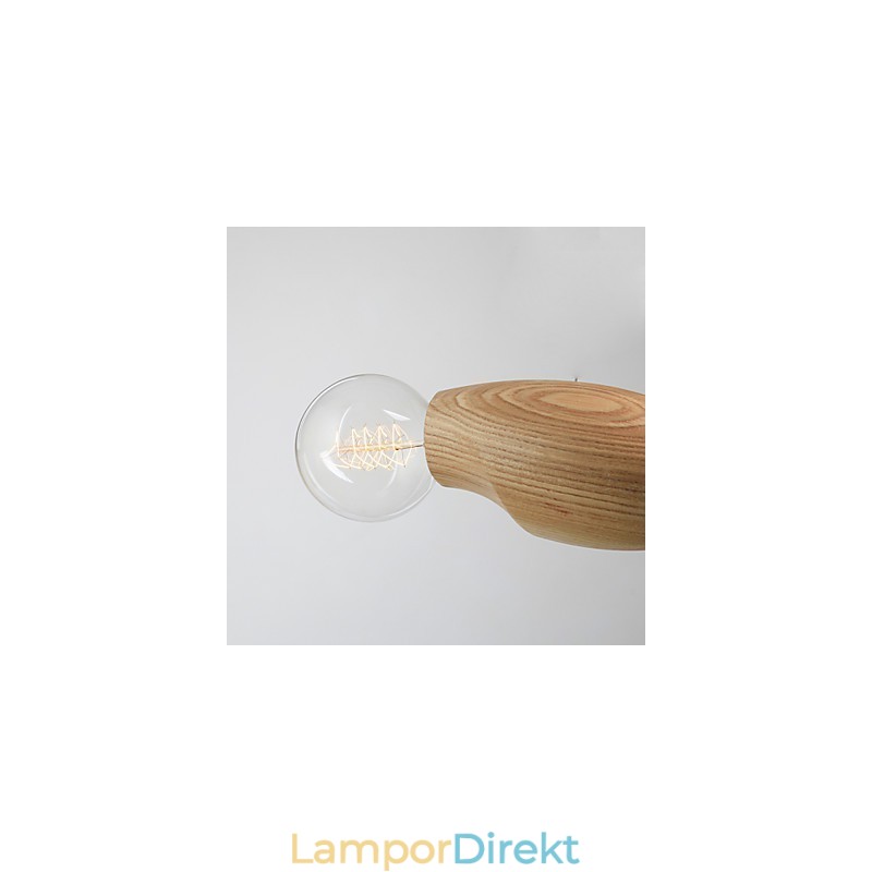 Konstnärlig Individualitet Kreativ Kontrakterad Återställande Gamla Sätt Av Trä Bin Droplight Lampa
