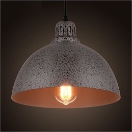 Vintage Metal Dot Pendellampa Med Ett Ljus