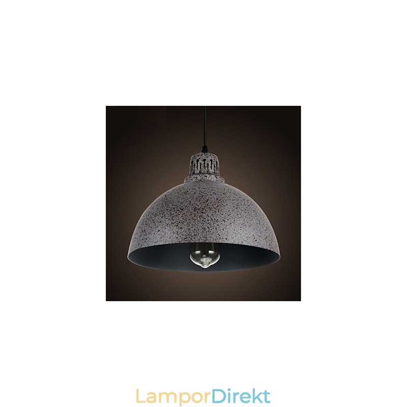 Vintage Metal Dot Pendellampa Med Ett Ljus