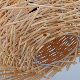 Ljuskrona Mini Style Lantern Trä Bambu