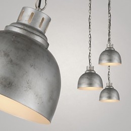 1 Ljus Pendellampor Antik Vintage Style Industristil Järn Metaller Drop Light