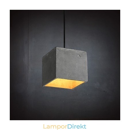 Samtida Och Kontrakterad Retro Cement Pendellampa Light Samtida Och Kontrakterad Retro Cement Pendellampa Light