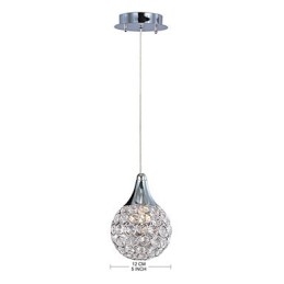 G9 Pendellampa Kristall Modern Contemporary Metal