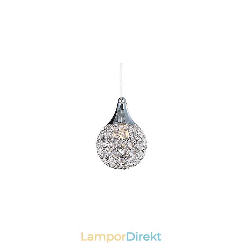 G9 Pendellampa Kristall Modern Contemporary Metal