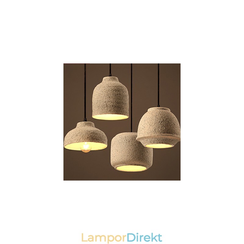 Nordic Creative Arts Färgen Sand Keramisk Ljuskrona Lamp Light