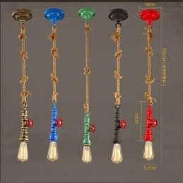 Pendellampor Traditionell Klassisk Vintage Retro Metall