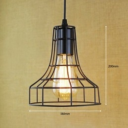 Pendellampor Traditionell Klassisk Vintage Retro Country Garage Metal