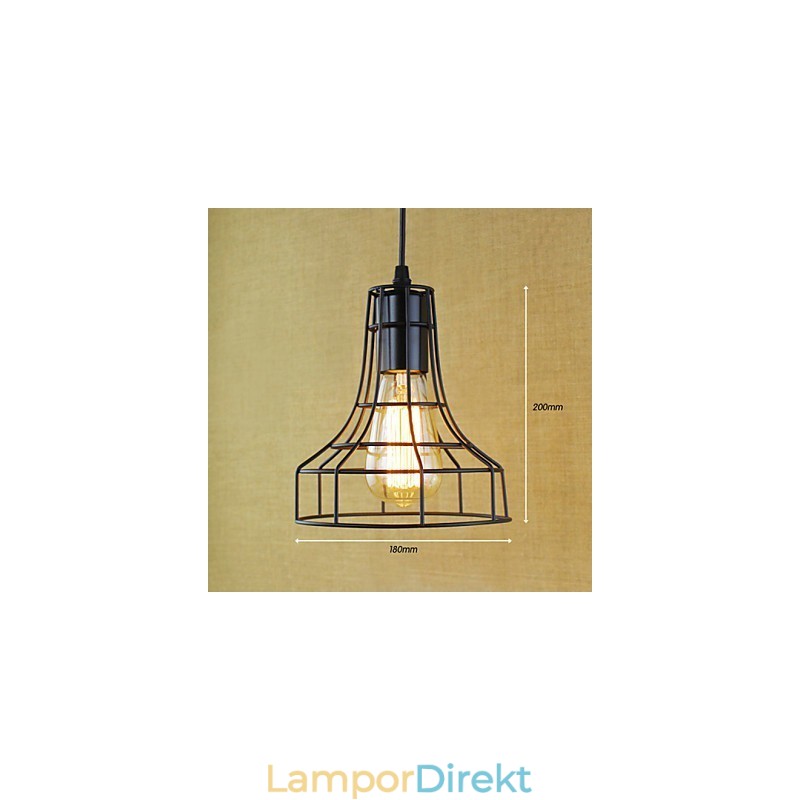Pendellampor Traditionell Klassisk Vintage Retro Country Garage Metal