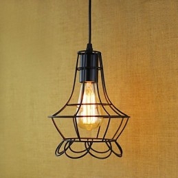 Pendellampor Traditionell Klassisk Vintage Retro Country Garage Metal