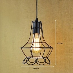 Pendellampor Traditionell Klassisk Vintage Retro Country Garage Metal