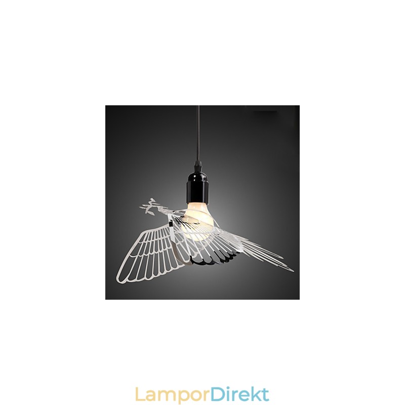 Kreativ Modern Modedekoration I Rostfritt Stål Bird Bird Droplight Lampa
