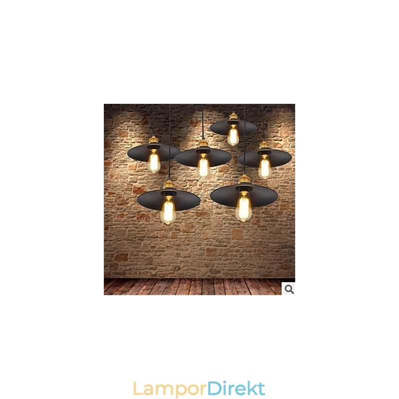 American Minimalist Retro 1 Iron Chandelier